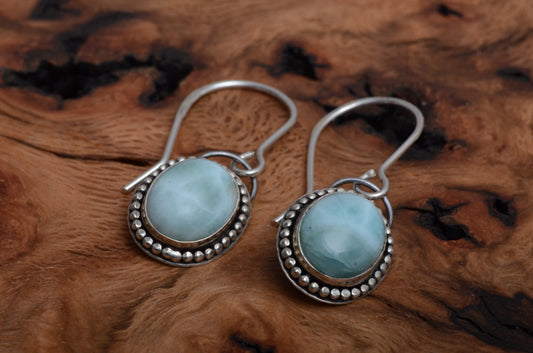 Larimar Earrings